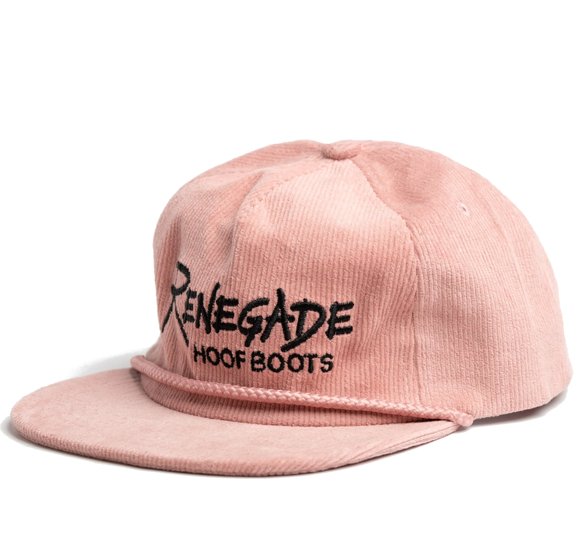 Renegade® Rope Corduroy Snapback Cap - Pink - Image 4