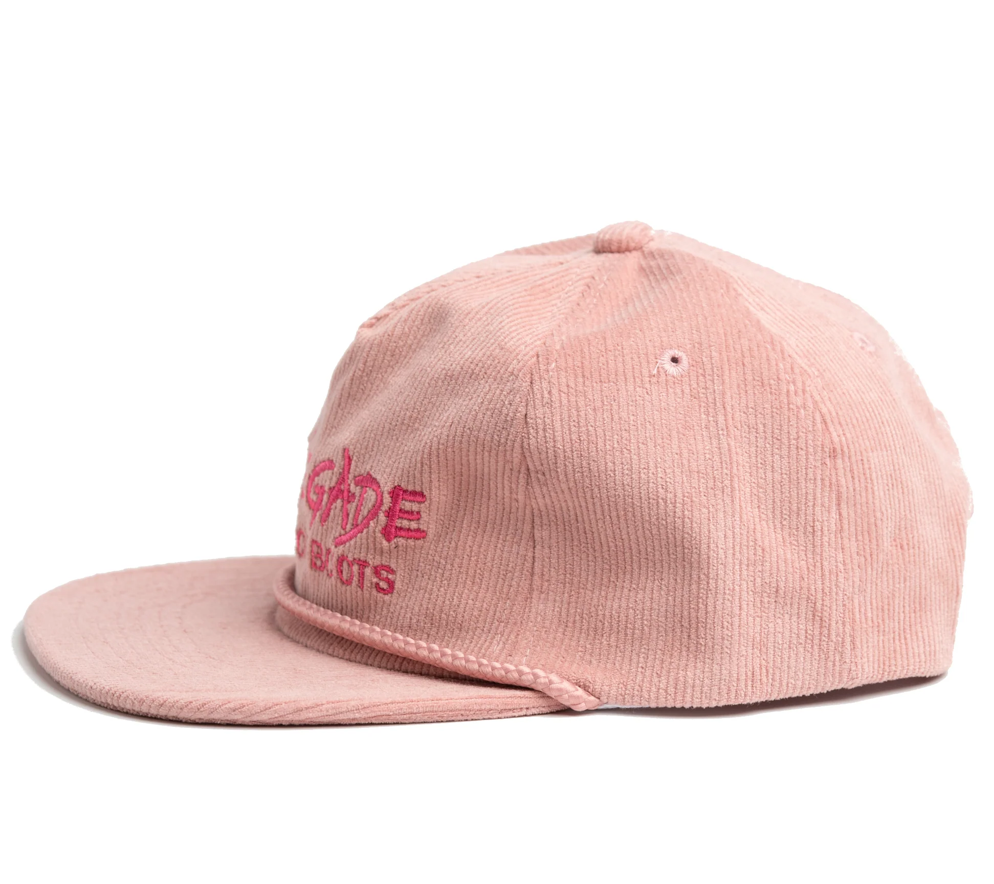 Renegade® Rope Corduroy Snapback Cap - Pink - Image 5