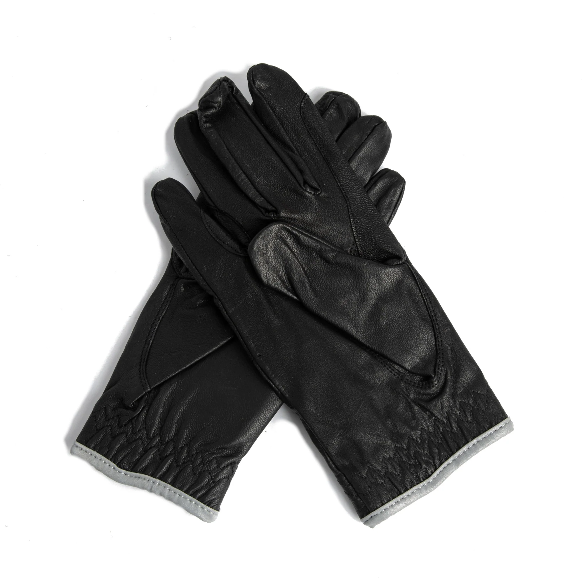 Renegade® Leather Riding Gloves - Black Knight - Image 2