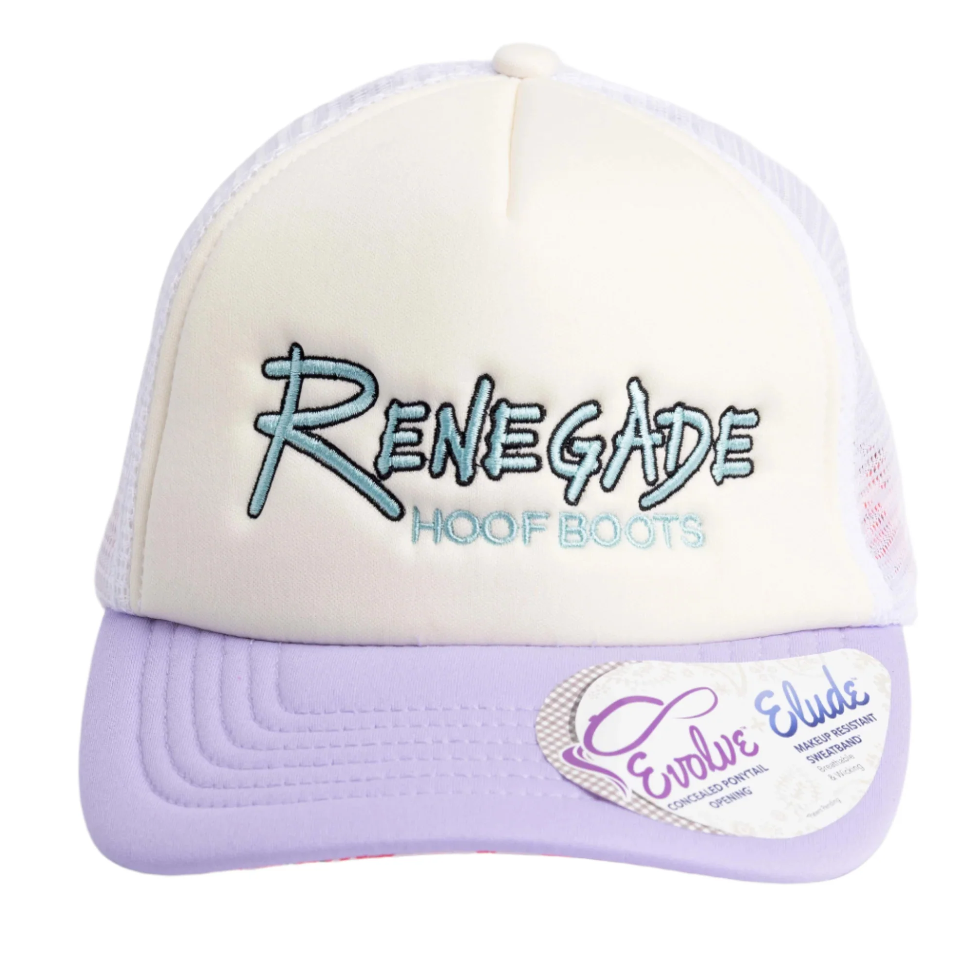 Renegade® Women's Foam Trucker Cap - Lavender - Image 2