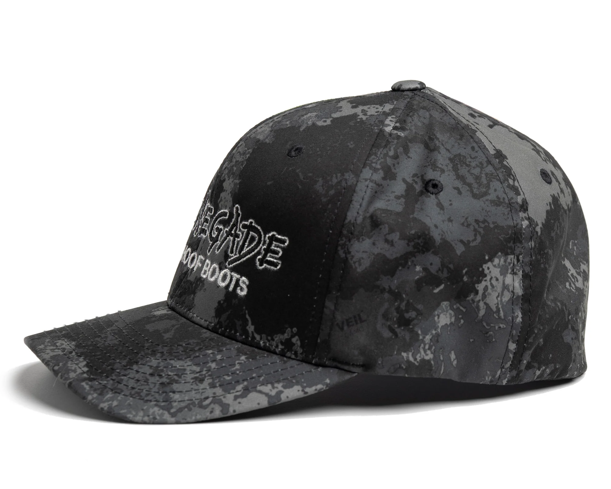 Renegade® Camo Trucker Cap - Black - Image 3