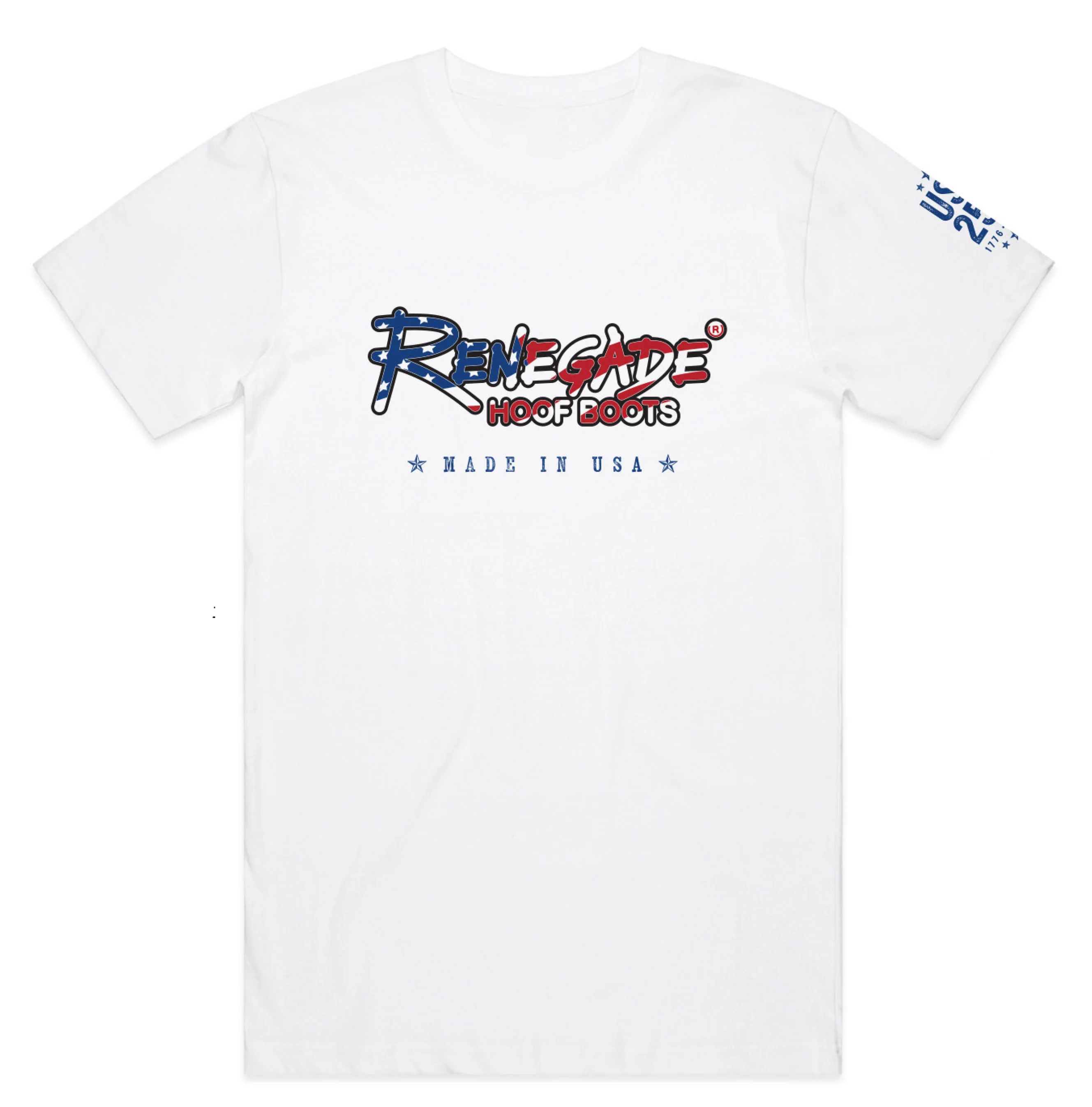 Renegade T-Shirt: USA 250 White - Image 6