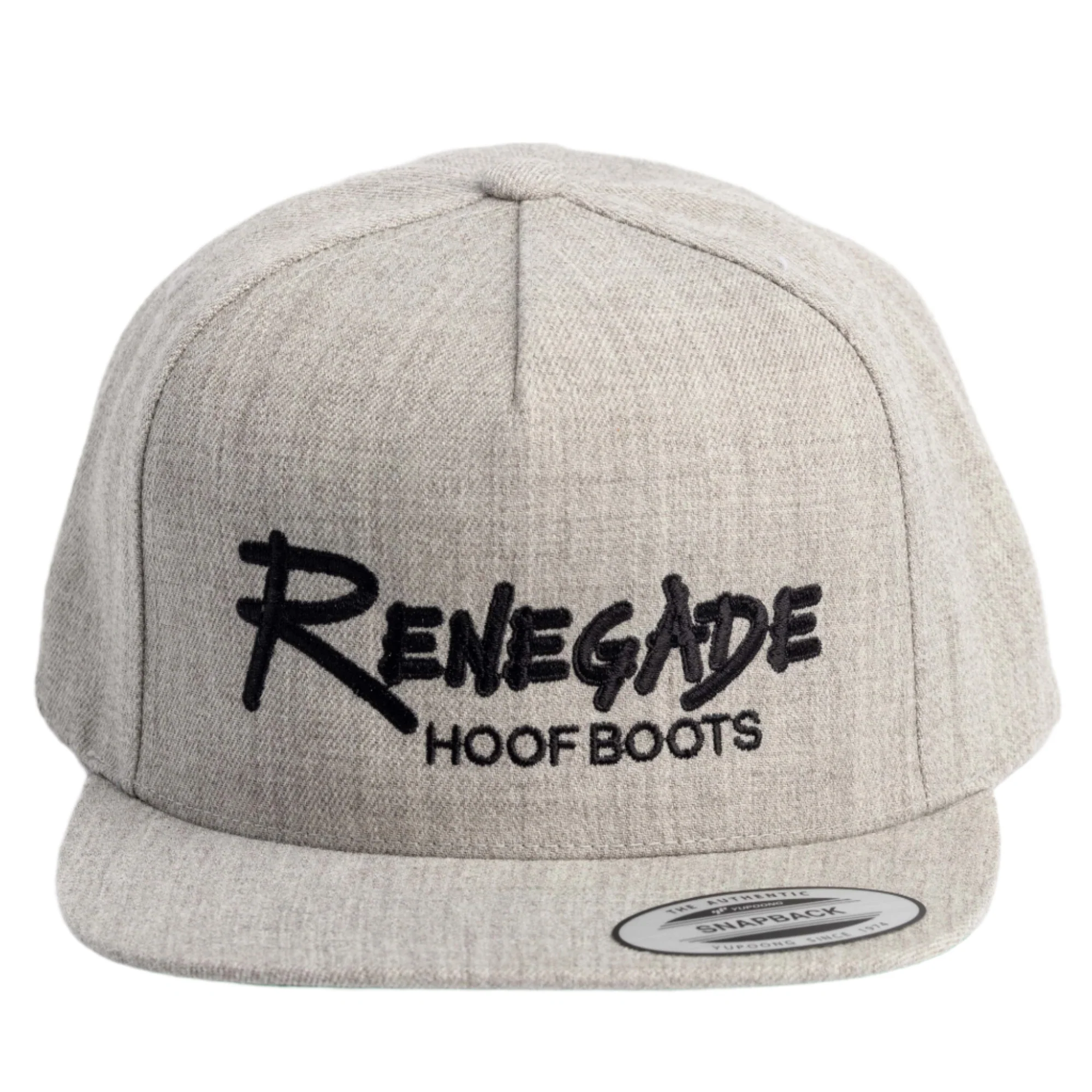 Renegade® Wool Flat Bill Cap - Grey - Image 4