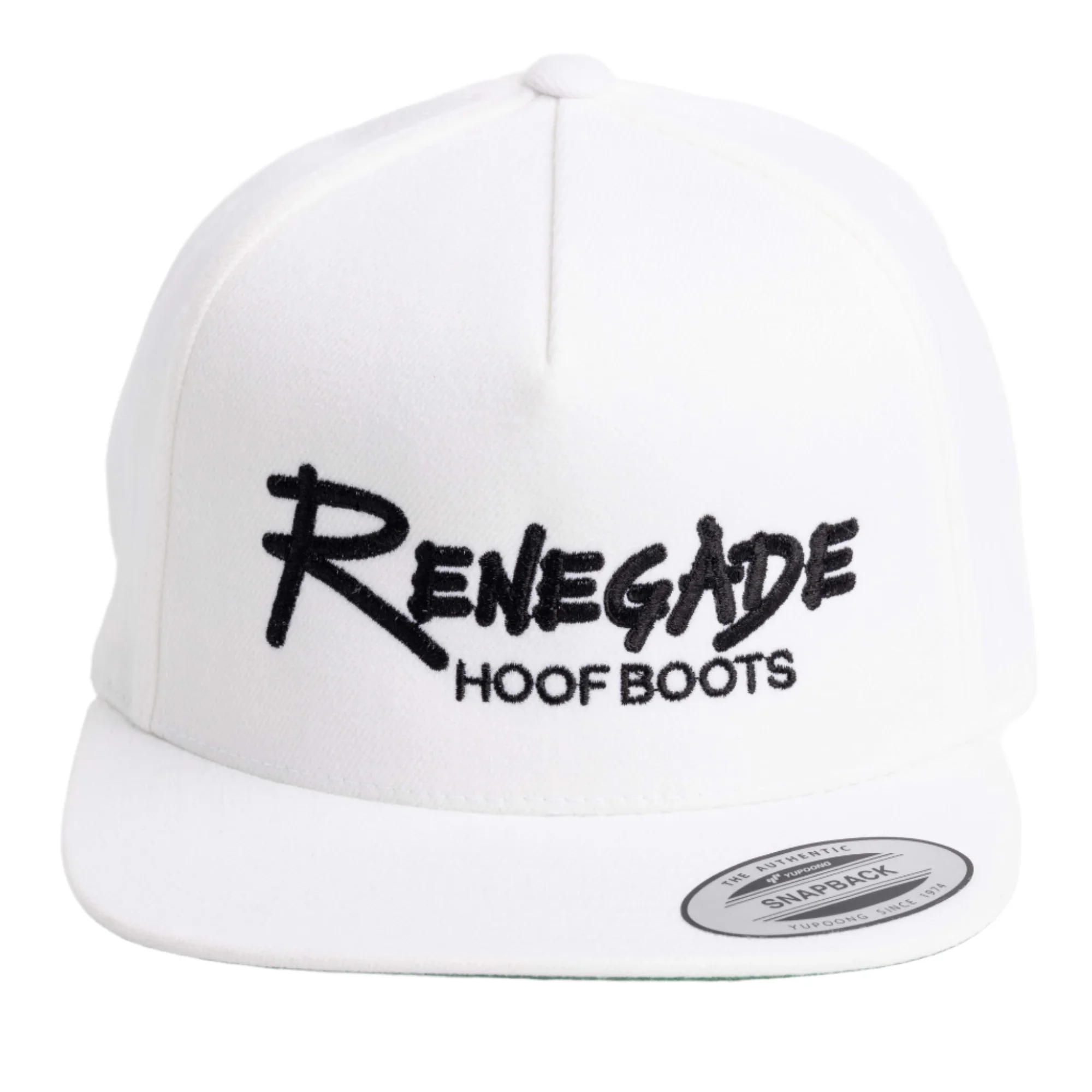 Renegade® Wool Flat Bill Cap - White - Image 3