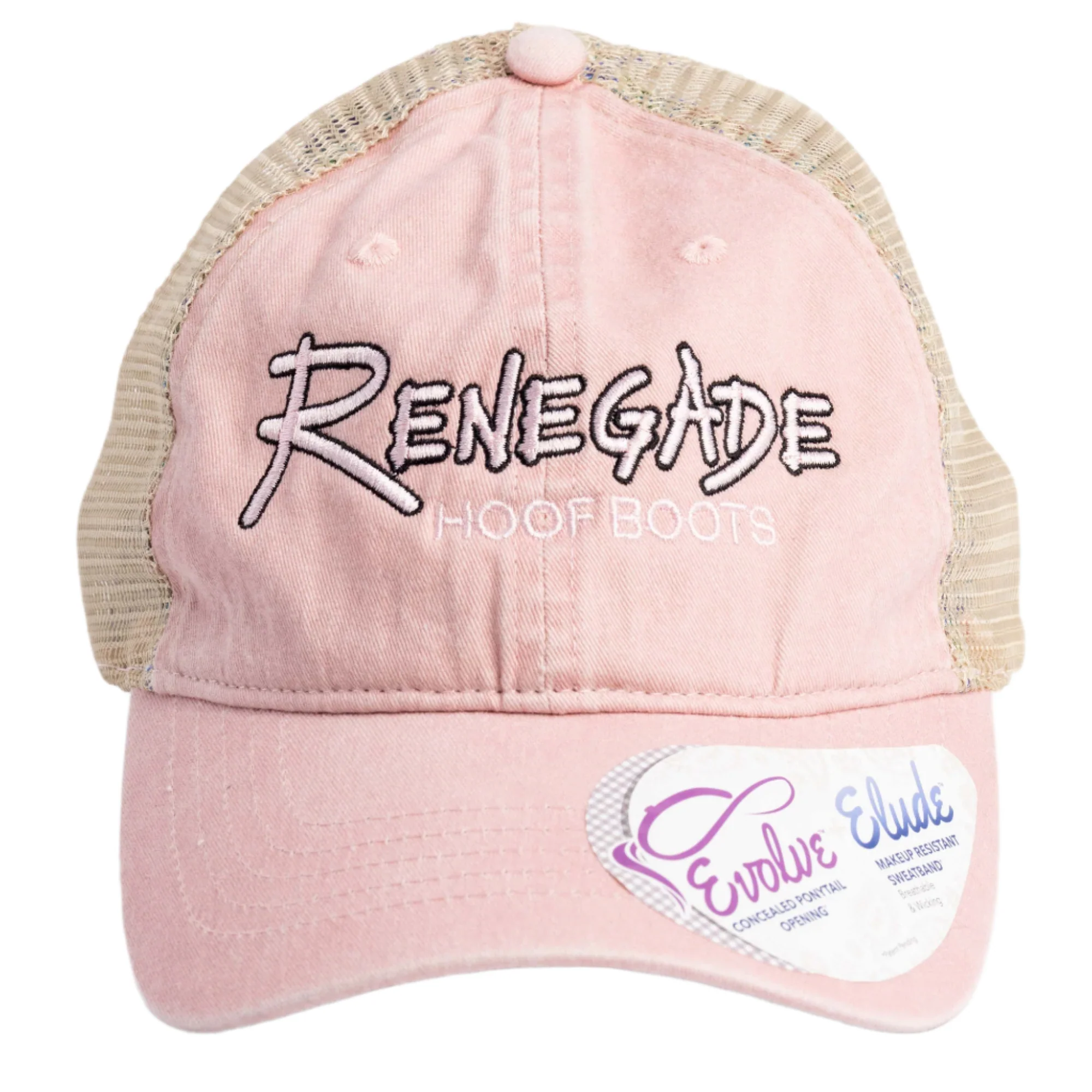 Renegade® Women's Washed-Look Cap - Dusty Pink - Image 2